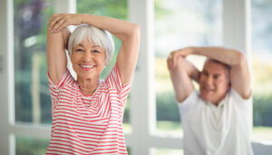 seniors exercising